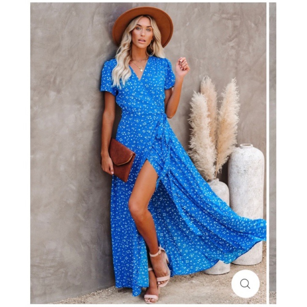 Blue Maxi Dress